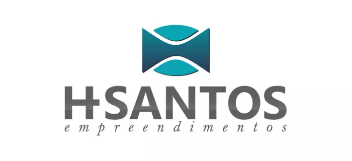 Logo da HSantos Construtora