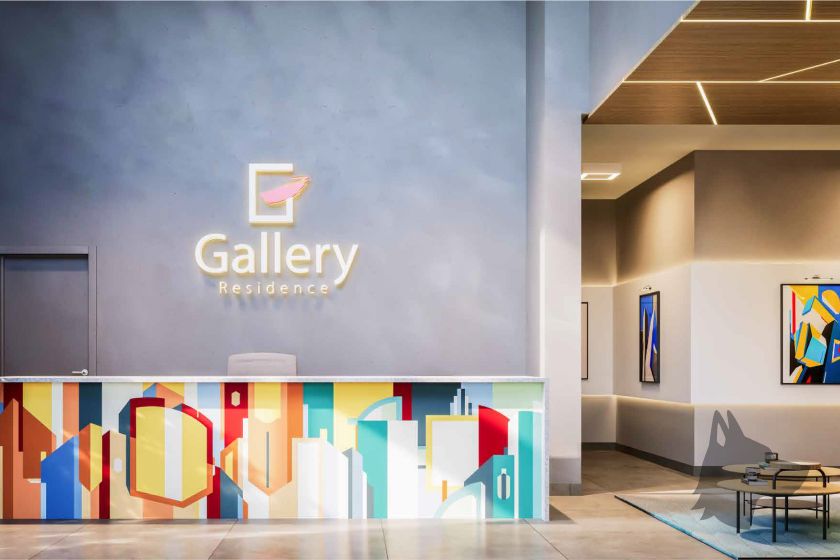 Lobby do Gallery Residence, da Louly Caixe Engenharia-1
