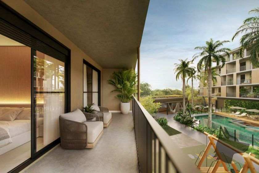 Apartamento 01 do La Esmeralda Beach Village