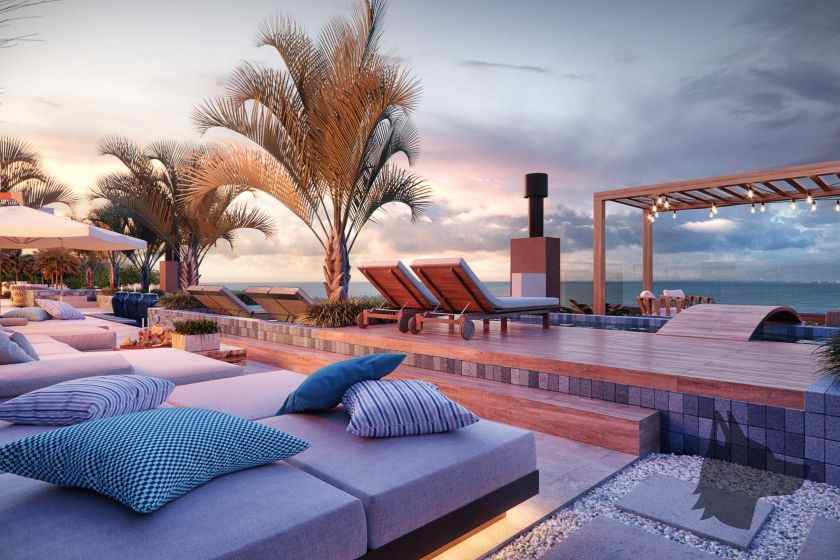 Lounge do LIV 2460 Boutique Residence