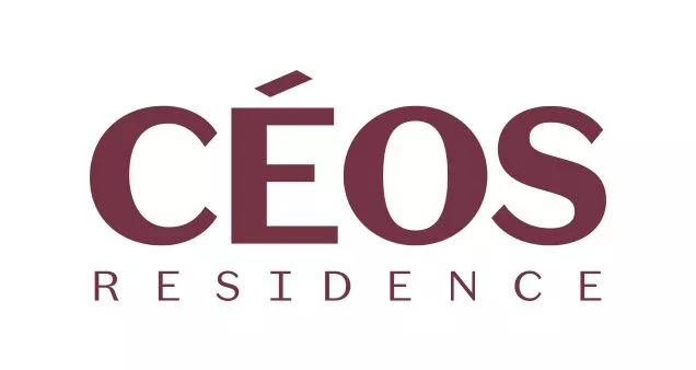 Logo do empreendimento Céos Residence.