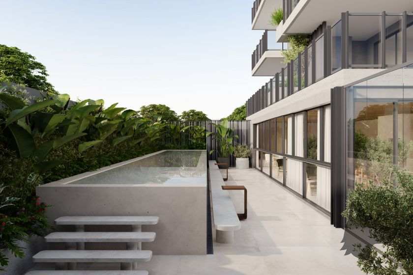 Piscina do empreendimento Physis Place