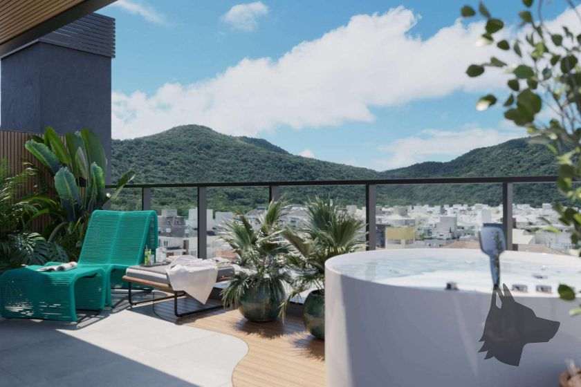 Varanda do empreendimento Vivace Home Center