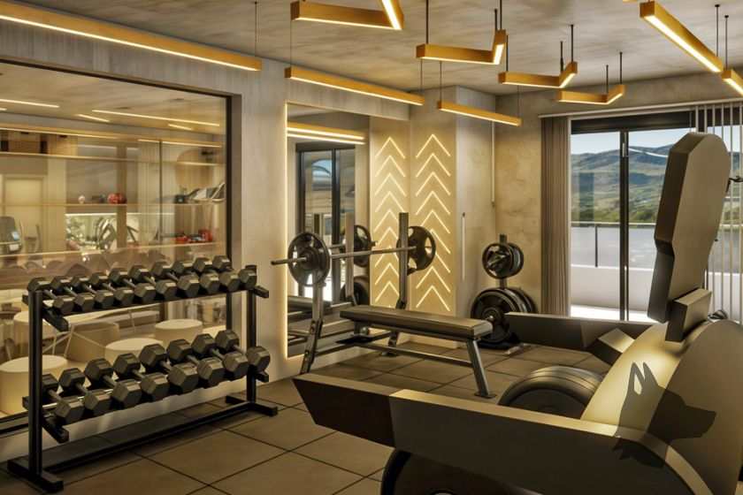 Academia do empreendimento Arts Home Design Condominio Club