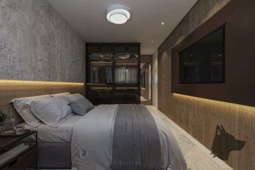 Quarto - imagem ilustrativa do Bohn Residence