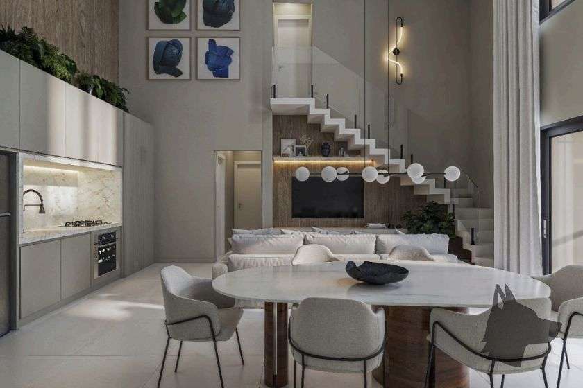 Living - imagem ilustrativa do Bohn Residence