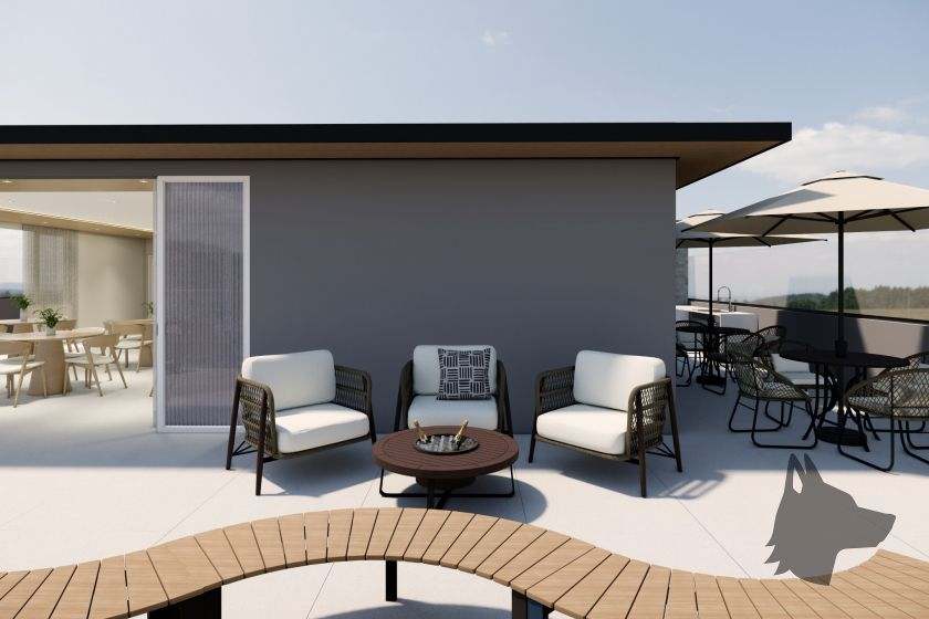 Terraço do Residencial Armazém Vieira
