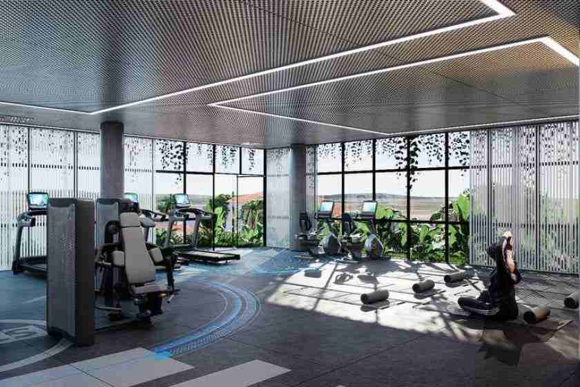 Academia do empreendimento Maldivas SPA Urbano