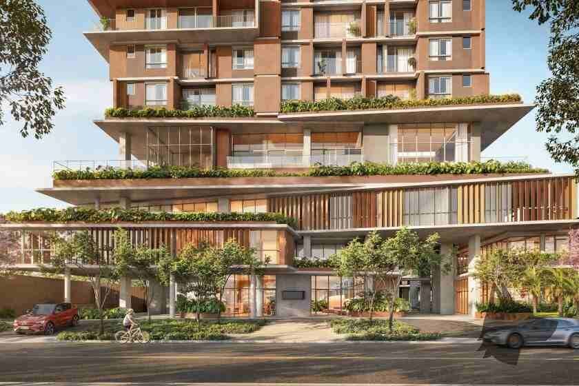 Fachada do Tempo Flamboyant Residencial