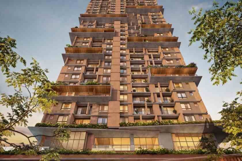 Fachada do Tempo Flamboyant Residencial