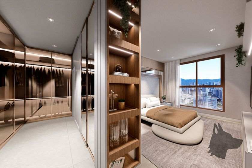 Quarto do empreendimento Du Cap Ferrat