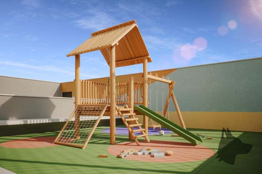 Playground do empreendimento Una Areião