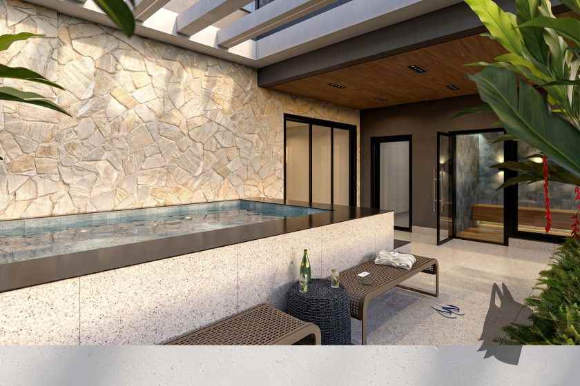 Spa do empreendimento Hailé Pinheiro Club House