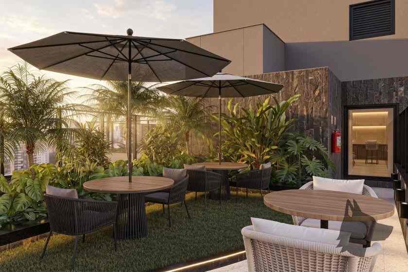 Rooftop do empreendimento Hailé Pinheiro Club House