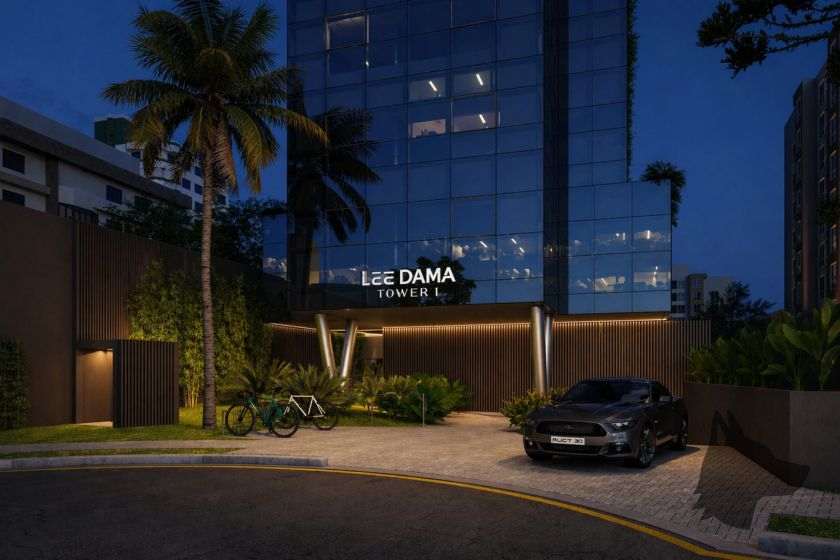 Fachada do empreendimento Lee Dama Tower I