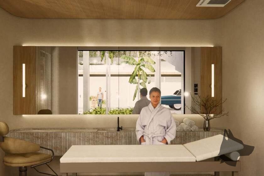 Sala de massagem do Park Haus