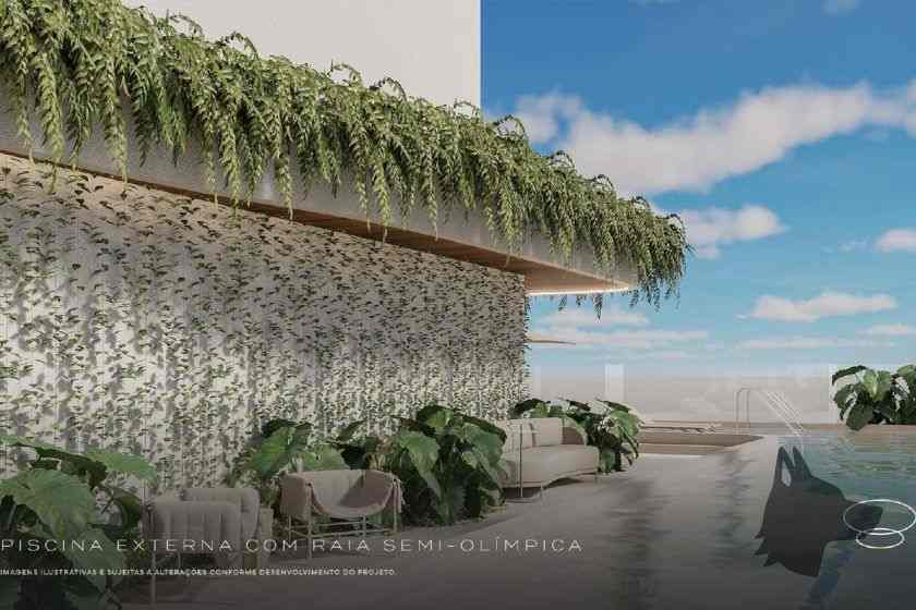 Piscina do empreendimento Zenn Living Residence