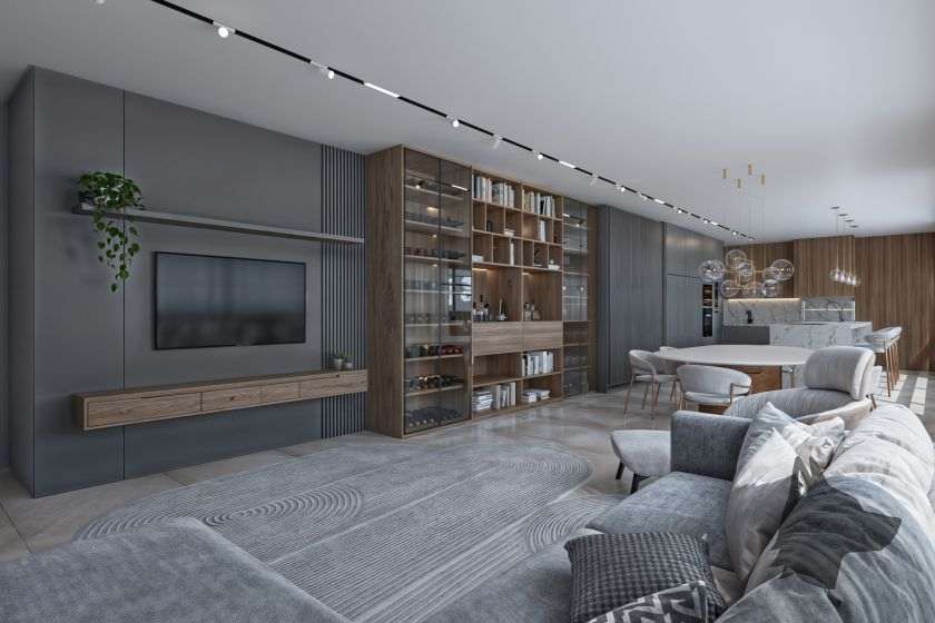 Living - Imagem Ilustrativa do empreendimento Green Ville Residence