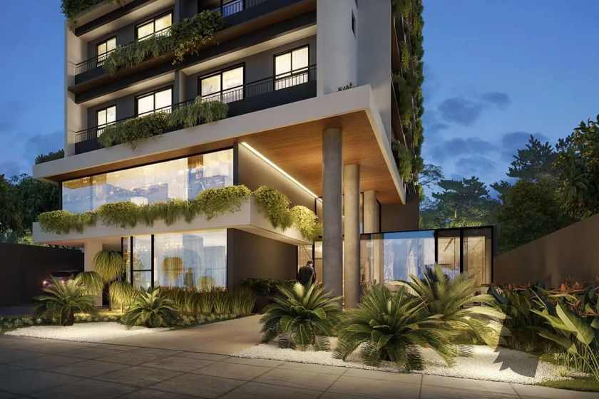Fachada do Nex One Pereira Coutinho