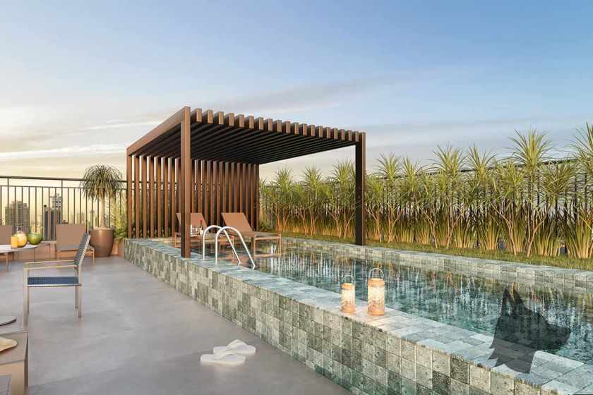 Piscina do Nex One Pereira Coutinho