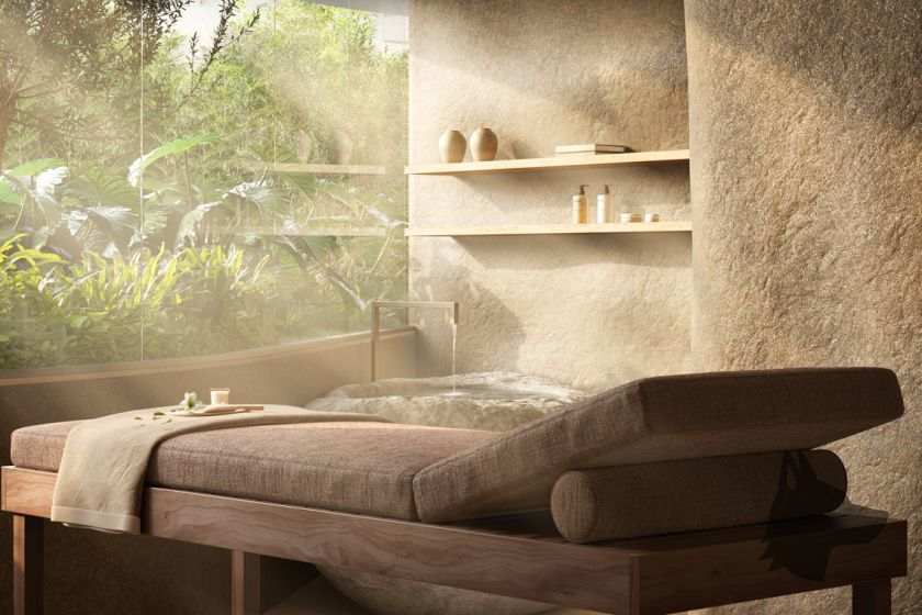 Sala de massagem do Sion