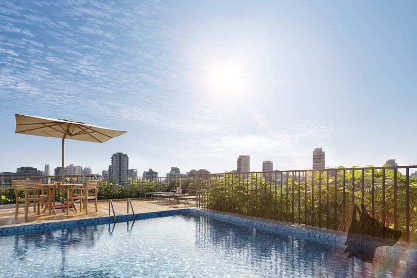 Piscina do GALLERIA SP
