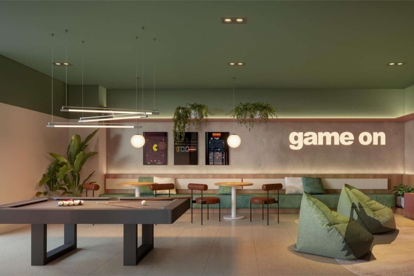 Sala de jogos do Viva Urban